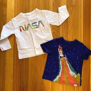 GAP Toddler NASA and Space Shuttle T Bundle